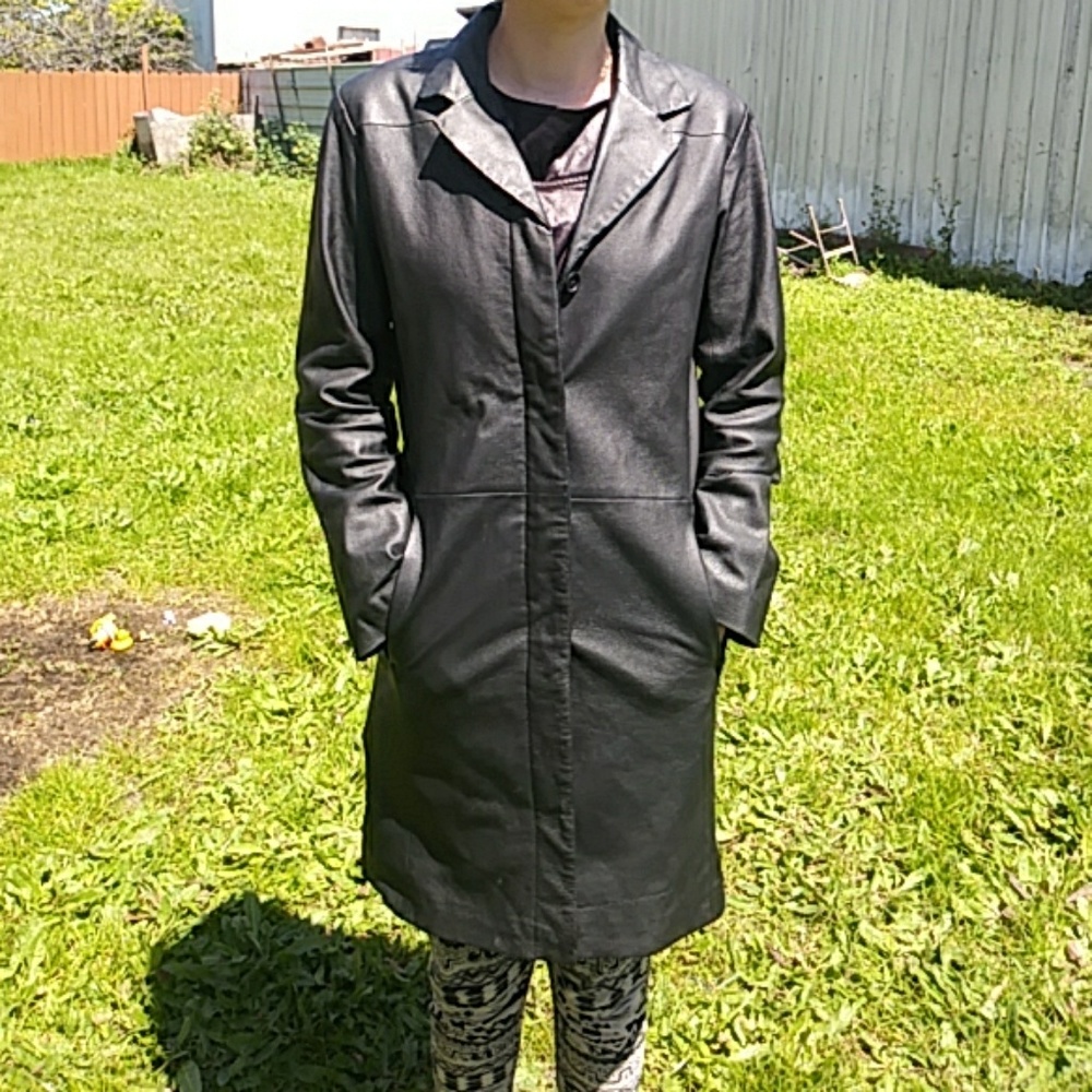100% leather trench coat Bagatelle
